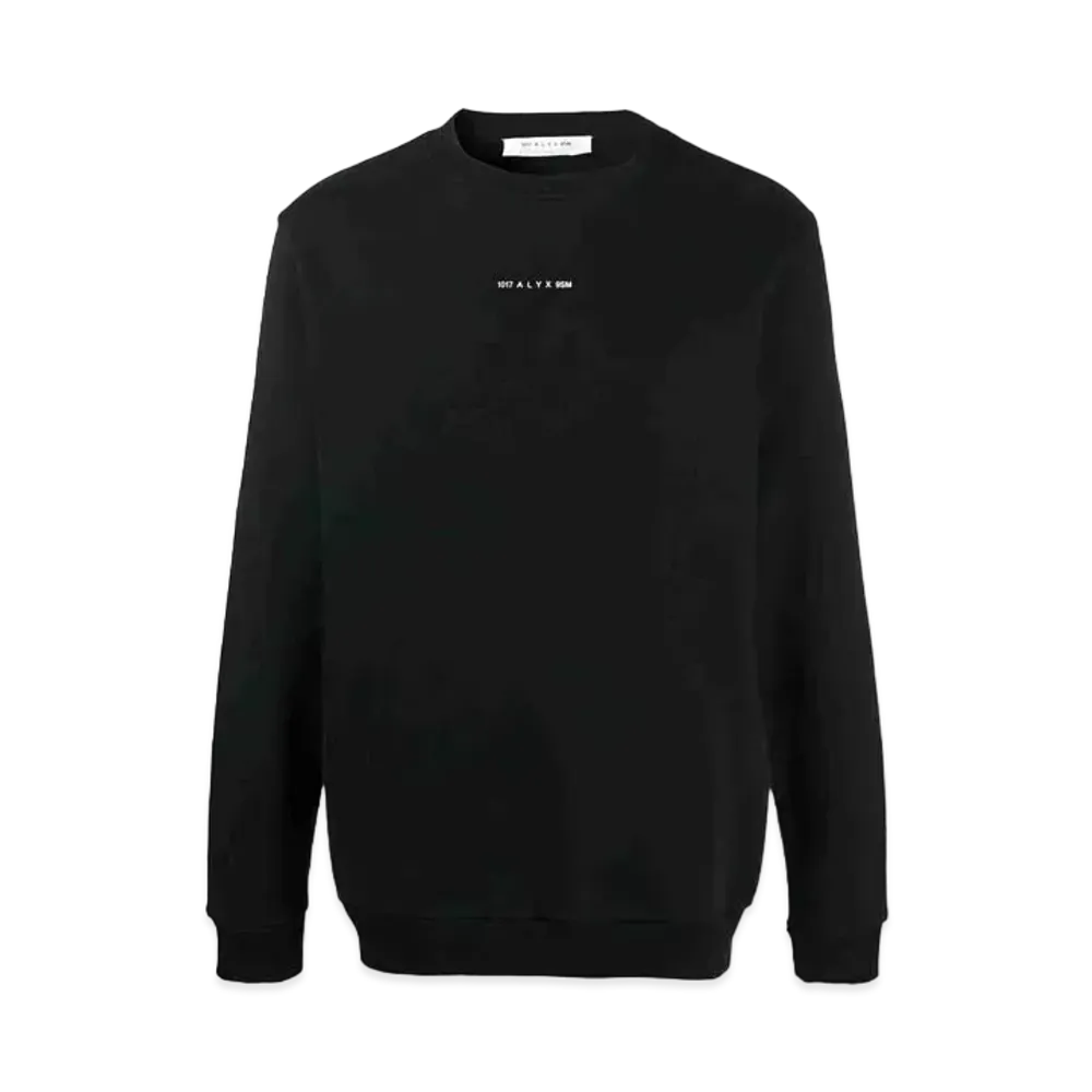 1017 ALYX 9SM Logo Graphic Print Sweatshirt "Black"