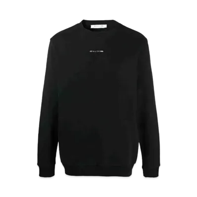 1017 ALYX 9SM Logo Graphic Print Sweatshirt "Black"