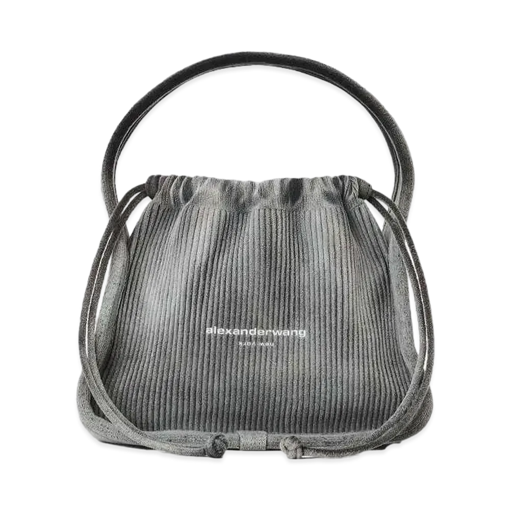 Alexander Wang Ryan Small Bag "Asphalt/Black"