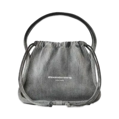 Alexander Wang Ryan Small Bag "Asphalt/Black"