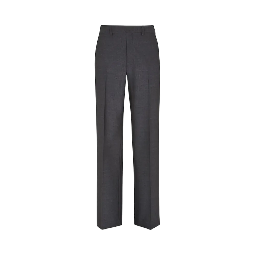 FENDI Men's Wool Pants "Gray"
