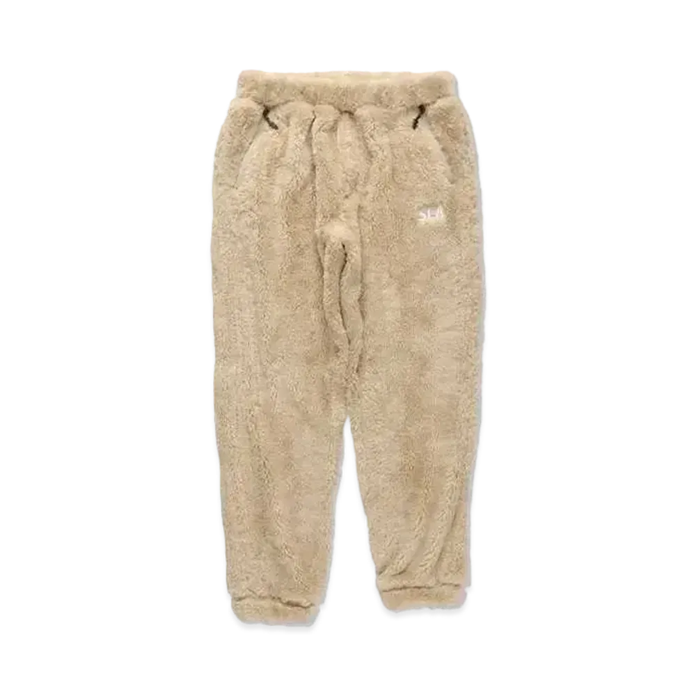 WIND AND SEA Palm Tree Pattern Fleece PT "Beige"