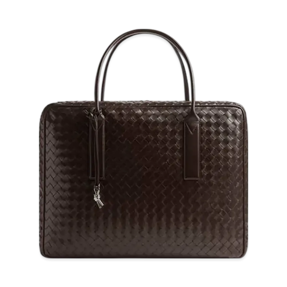 Bottega Veneta Large Getaway Weekender "Fondant"