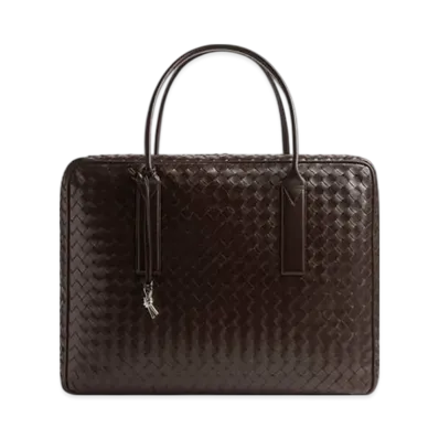 Bottega Veneta Large Getaway Weekender "Fondant"