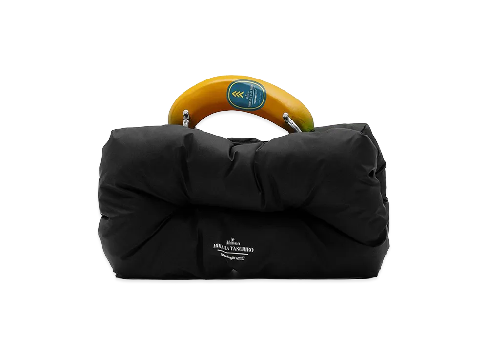 Maison MIHARA YASUHIRO x Topologie Banana Bottle Sacoche Medium "Black"