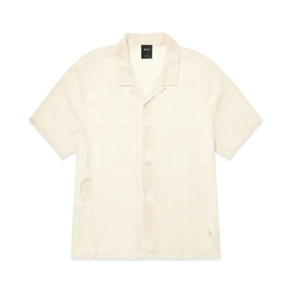 HUF Summer 24 World Tour Race Shirt "Ivory"