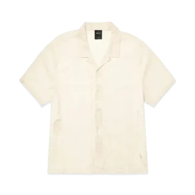 HUF Summer 24 World Tour Race Shirt "Ivory"
