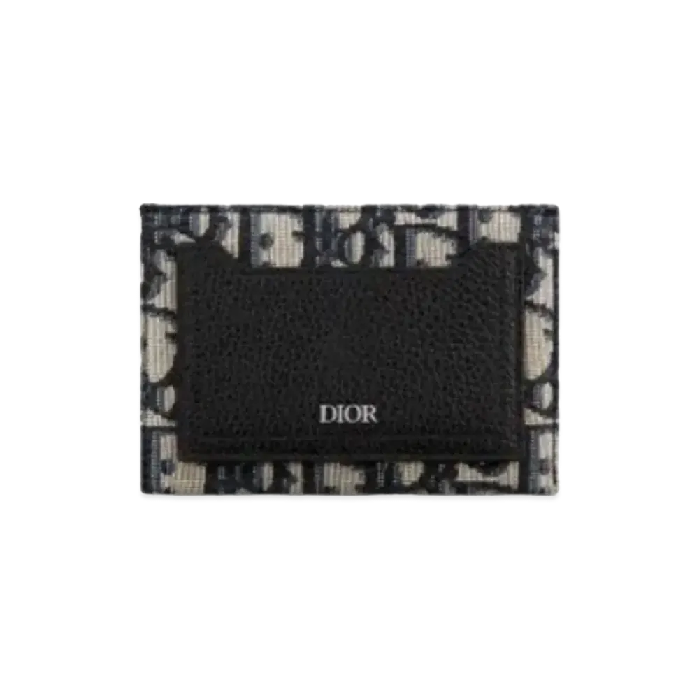 Dior Oblry Card Holder "Black"