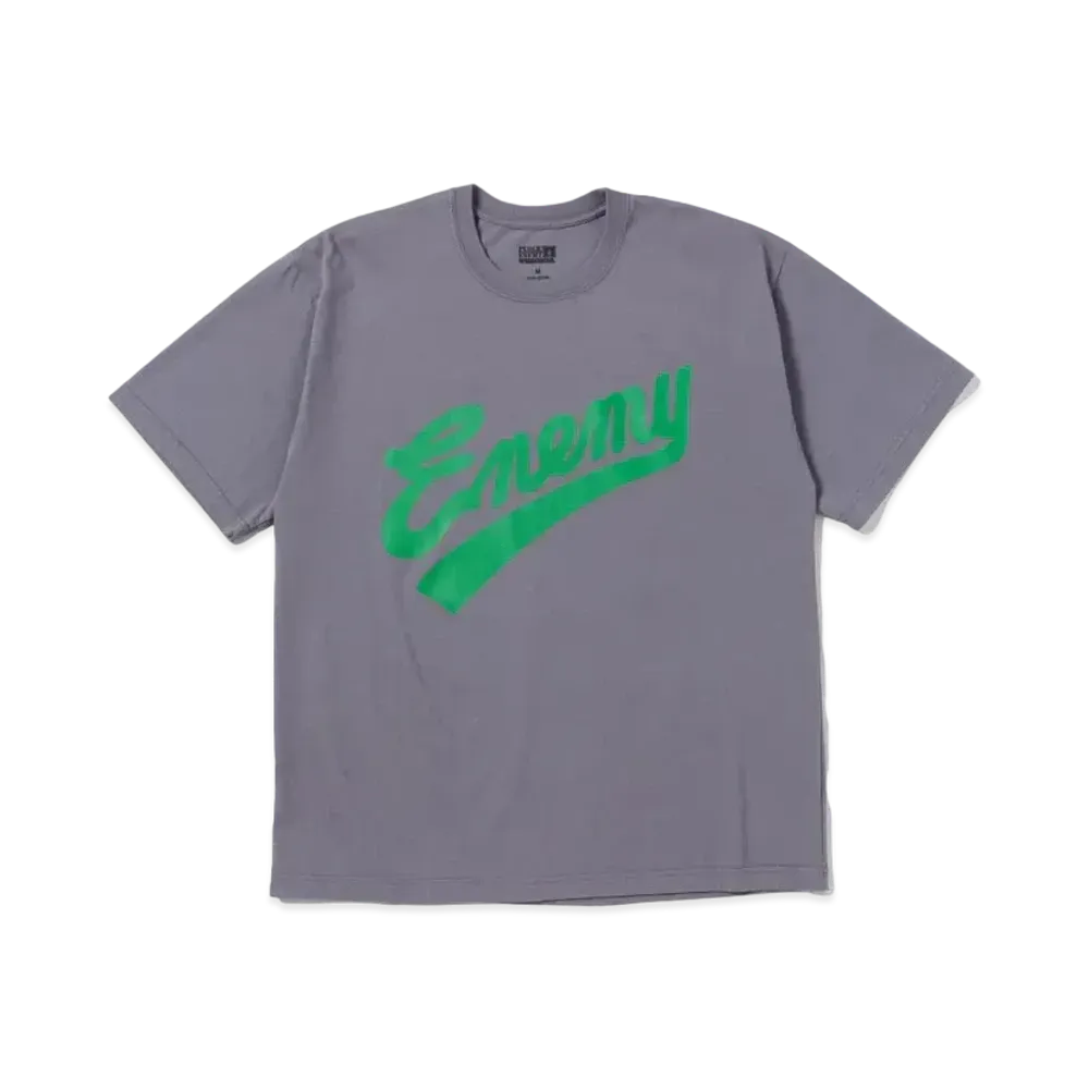 NEIGHBORHOOD x PUBLIC ENEMY x MAJESTIC Tee SS-1 "Gray"