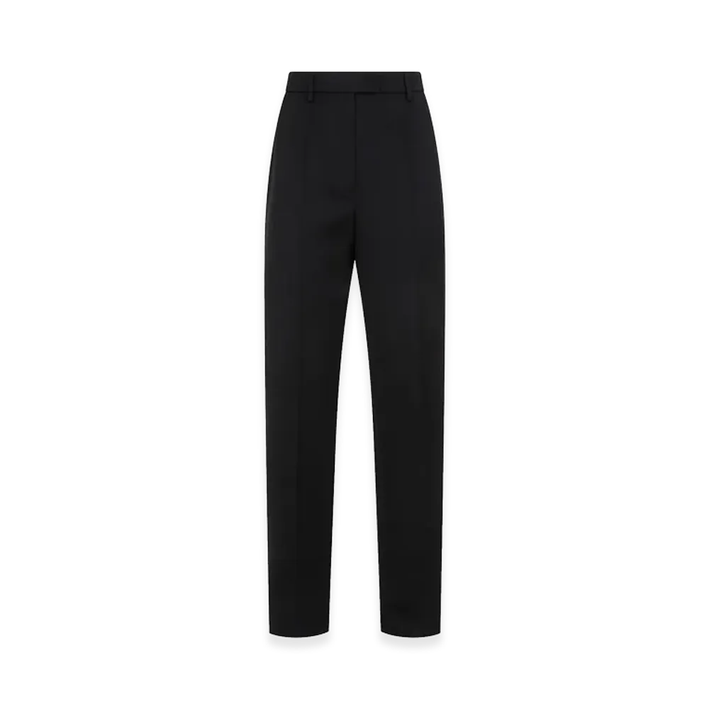 PRADA Wonen's Pantaloni Gamba Affusolata "Black"