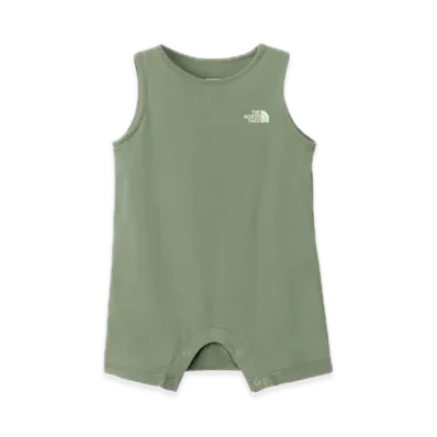 The North Face Baby Little Breeze Sleeveless Romper "Duck Green"