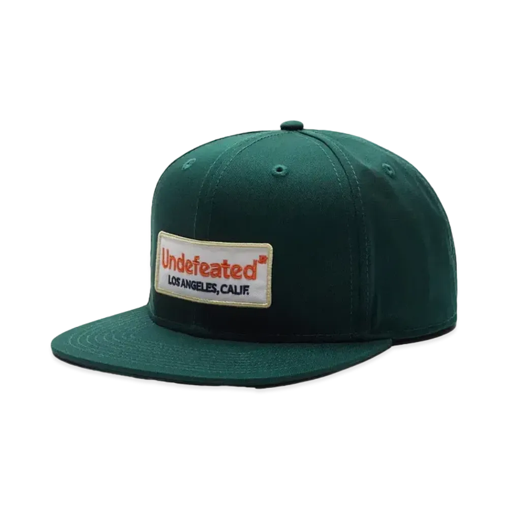 UNDEFEATED Patch Snapback "Green"