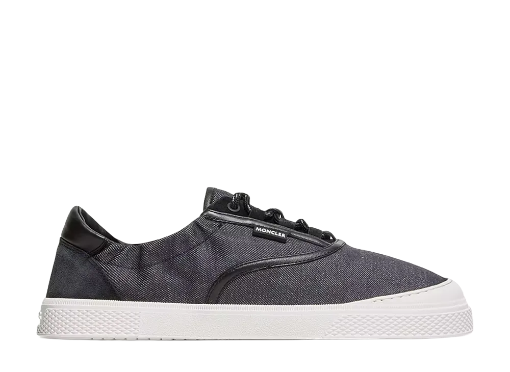 Moncler Women's Vera Leisure Denim Trainers "Dark Blue"