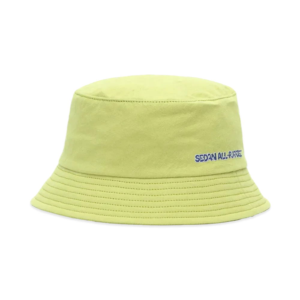SEDAN ALL-PURPOSE Cartoon Logo Bucket Hat "Citron"