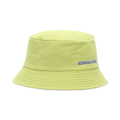SEDAN ALL-PURPOSE Cartoon Logo Bucket Hat "Citron"