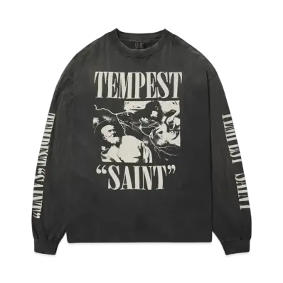 SAINT Mxxxxxx LS Tee_Tempest "Black"