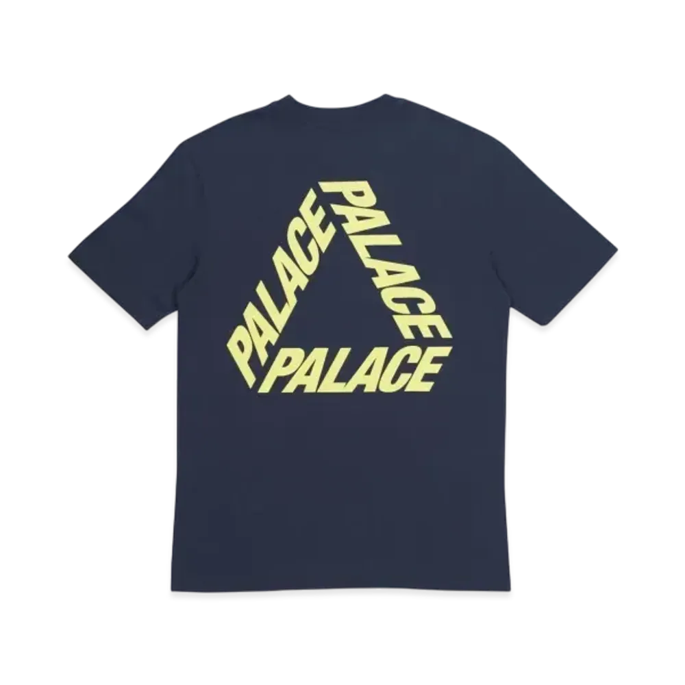 PALACE P 3 T-Shirt "Navy Yellow"