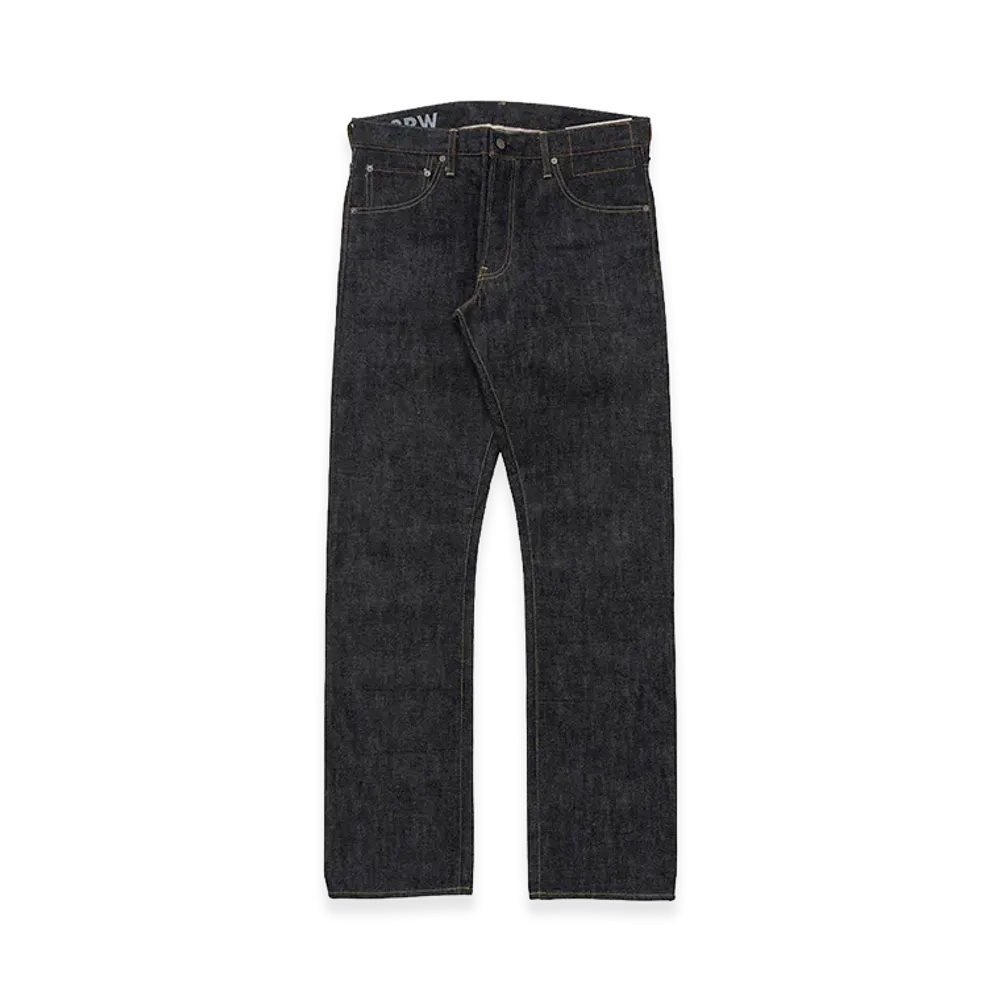 visvim Social Sculpture 01 Slim Raw "Black"