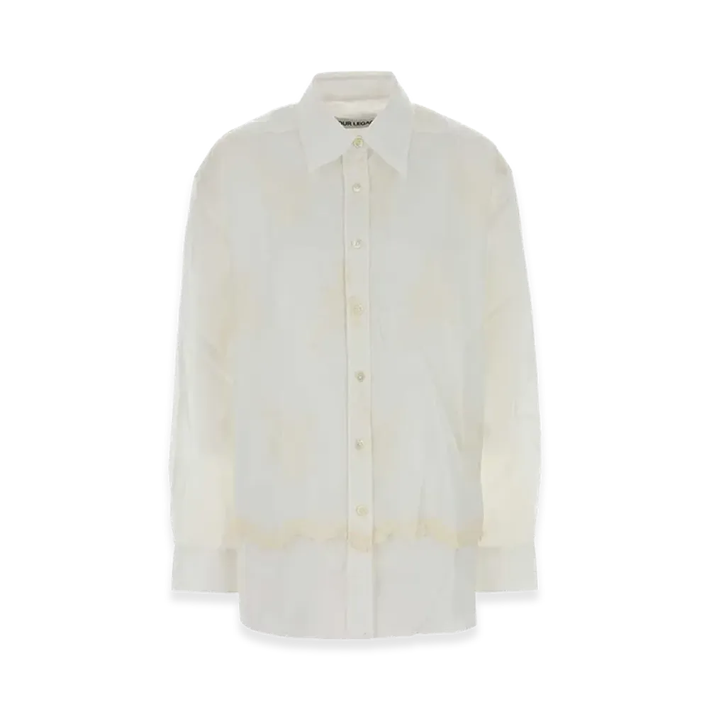 OUR LEGACY Women's Cotton Oversize Shirt "White"