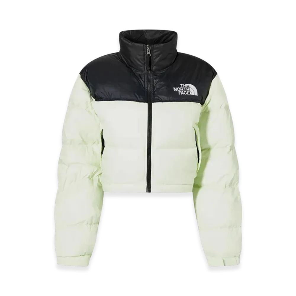 The North Face Women's Nuptse Short Jacket "Lime"