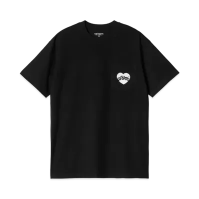 Carhartt S/S Amour Pocket T-Shirt "Black/White"