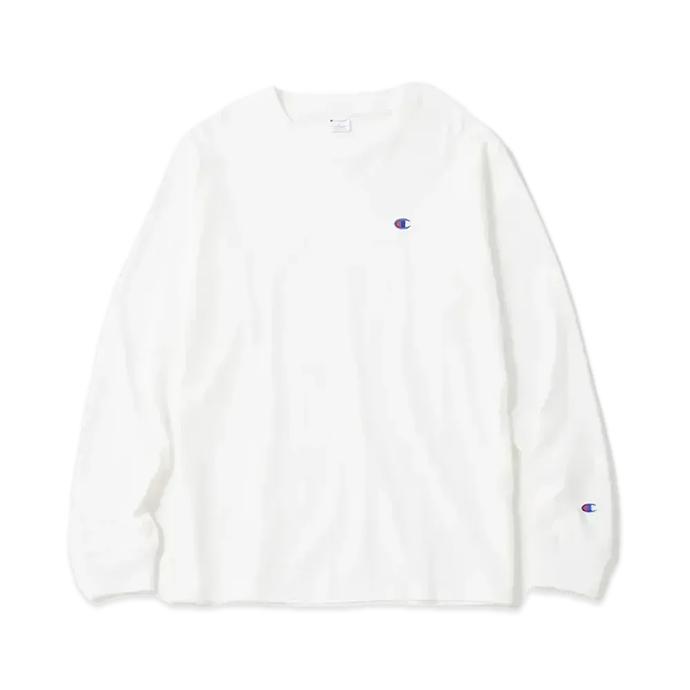 Champion Long Sleeve T-Shirt "White"
