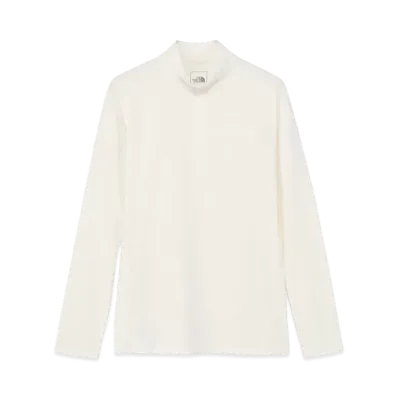 The North Face Long Sleeve Flash Dry 3D Zip Up "Off White"