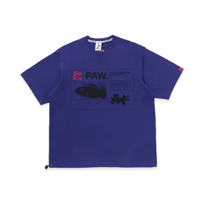 A BATHING APE x KAZUKI KURAISHI Whole Earth S/S Tee "Purple"