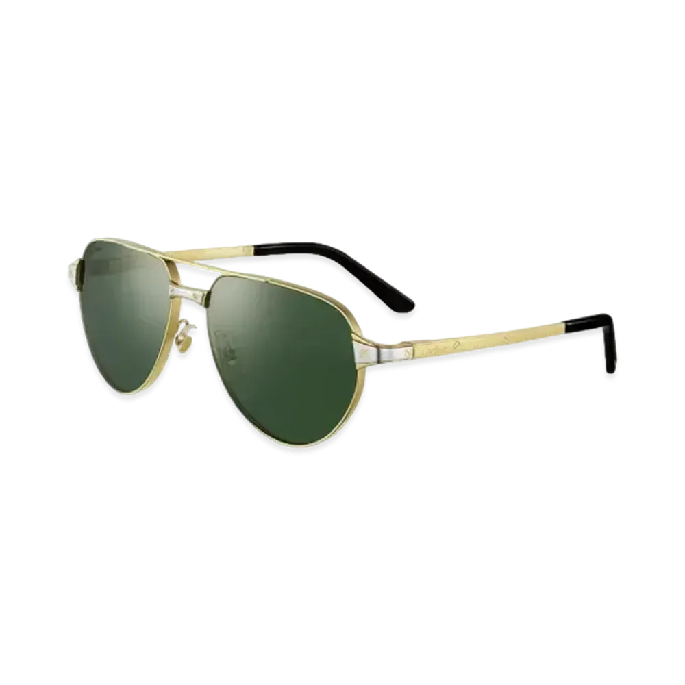 Cartier Santos de Cartier Sunglasses "Green"