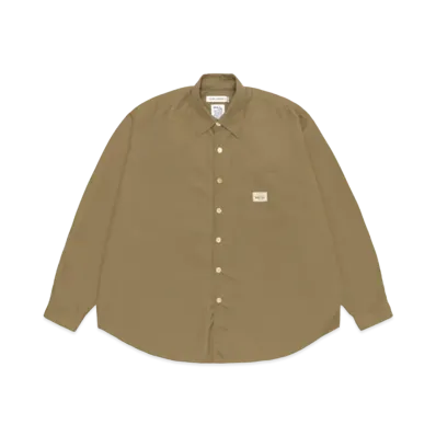 Stussy x Our Legacy Work Shop Borrowed Shirt "Olive Nylon Ripstop"