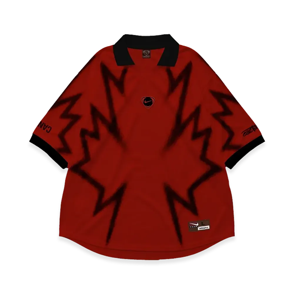 Travis Scott Cactus Jack x Nike Canada Total 90 Retro Jersey "Red"