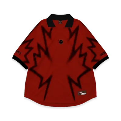 Travis Scott Cactus Jack x Nike Canada Total 90 Retro Jersey "Red"