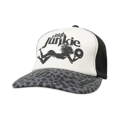 HYSTERIC GLAMOUR Vinyl Junkie Mesh Cap "Black"