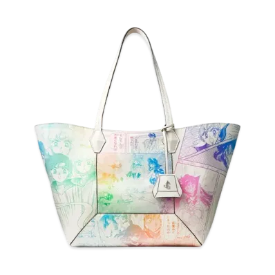 Jimmy Choo x Pretty Guardian Sailor Moon Sailor Guardians Diamond Tote/M (Not Includes Packs of Collector Cards)