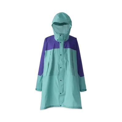 The North Face Taguan Poncho "Geyser Aqua x TNF Purple"