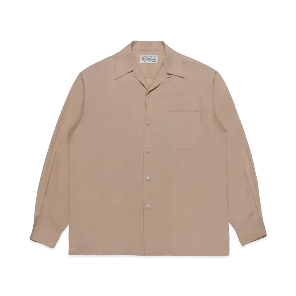 WACKO MARIA 50's Shirt "Light Beige"
