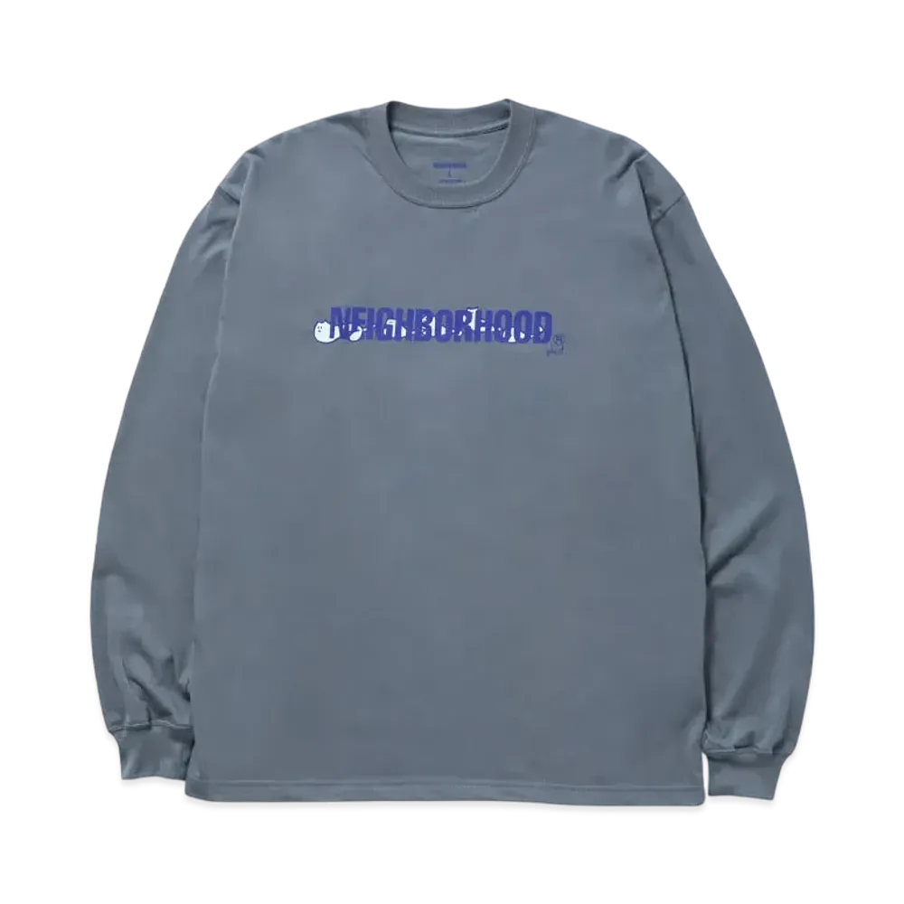 NEIGHBORHOOD NH . Tee LS-10 "Gray"