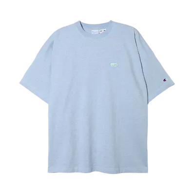 X-Girl X Champion S/S Big Tee Dress "Ltblue"