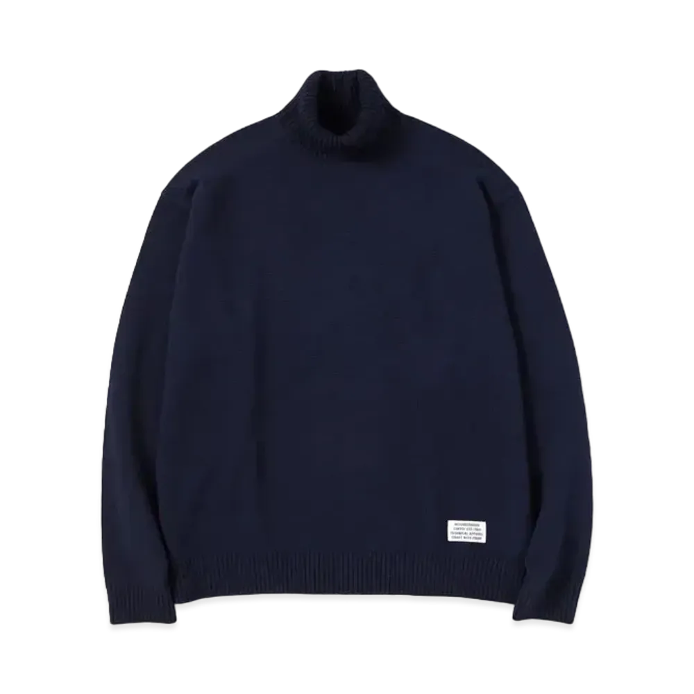 NEIGHBORHOOD Highneck Sweater . WO "Navy"