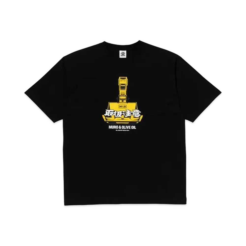 BlackEyePatch x MURO & OLIVE OIL "M%O TEE" "Black"