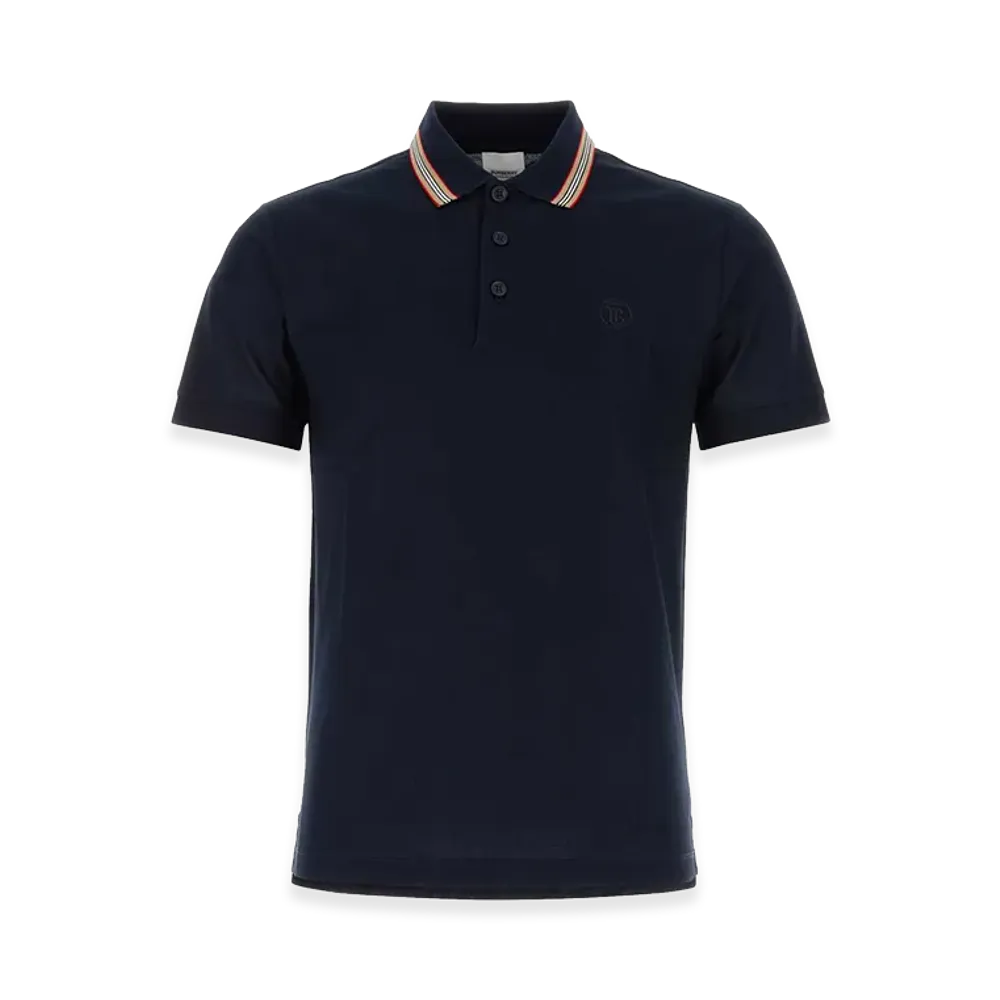 Burberry Midnight Piquet Polo Shirt "Blue"