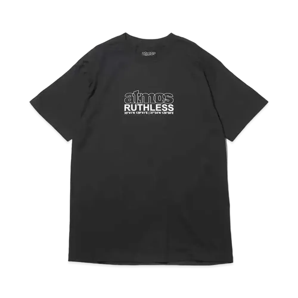 atmos pink x Ruthless Basic T-Shirt Safety "Black"