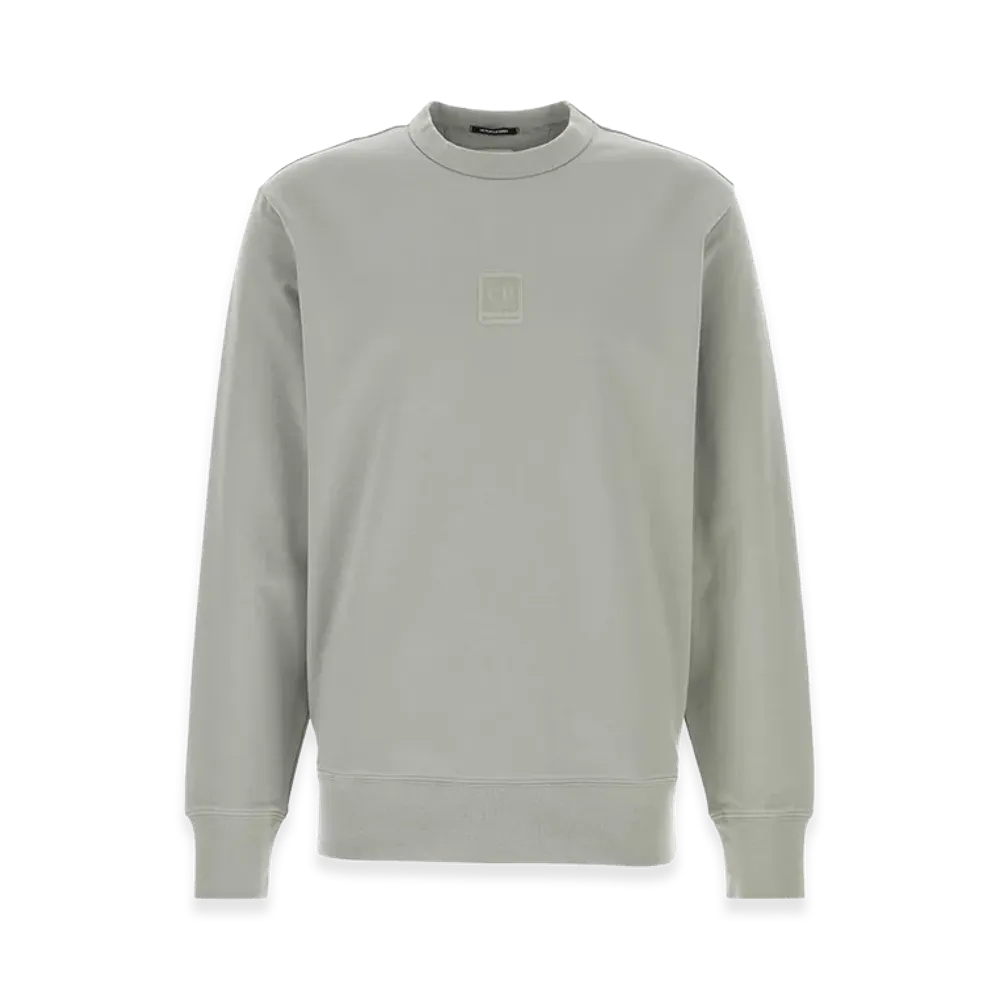C.P. Company Stretch Cotton Sweatshirt "Gray"