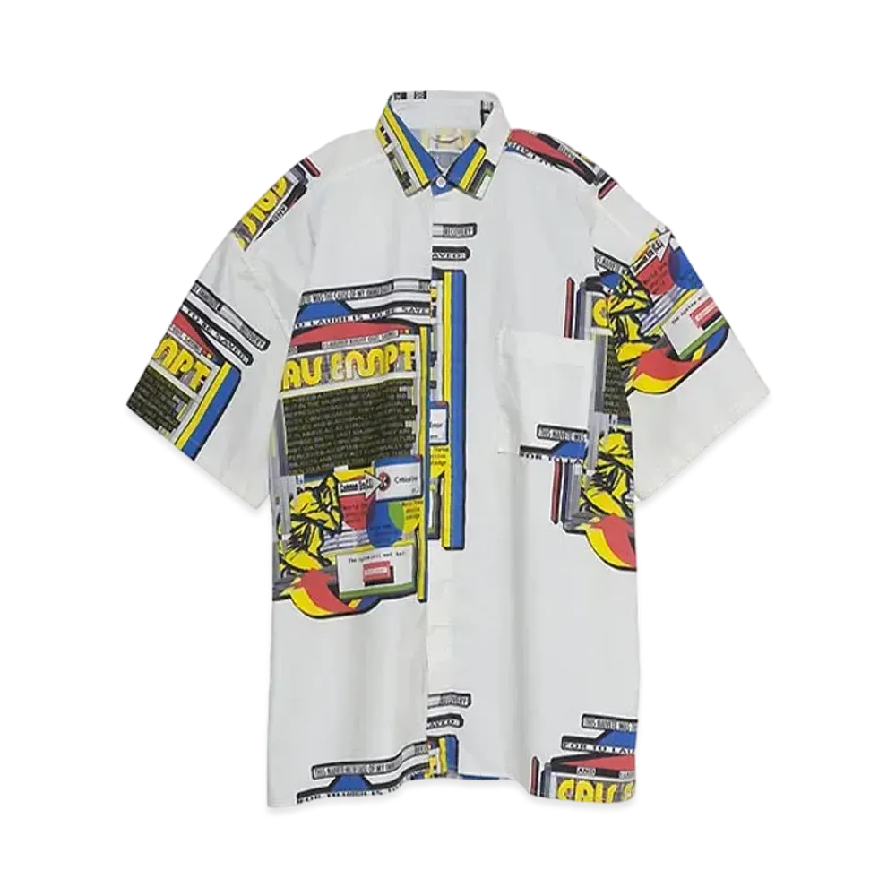 Cav Empt (C.E) MD STRUCTURES SHORT SLEEVE SHIRT "White"