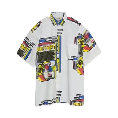Cav Empt (C.E) MD STRUCTURES SHORT SLEEVE SHIRT "White"