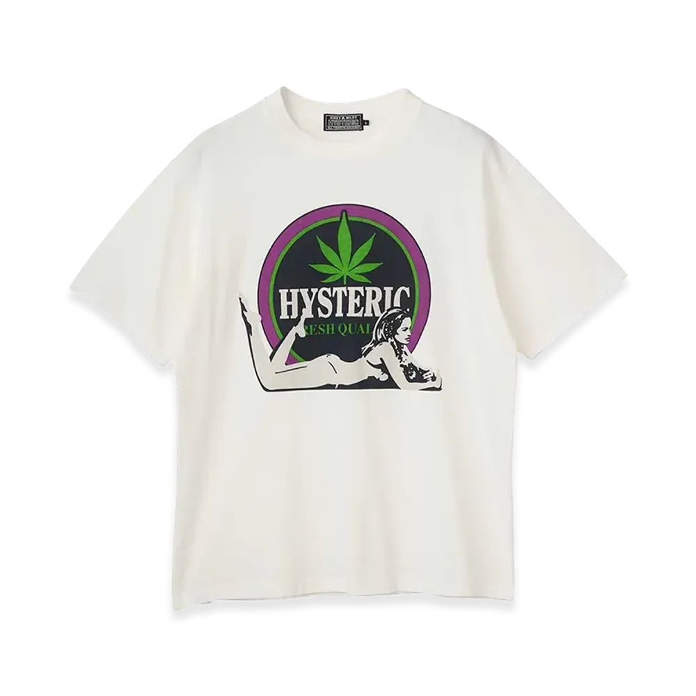 HYSTERIC GLAMOUR Fresh Quality T-Shirt "White"
