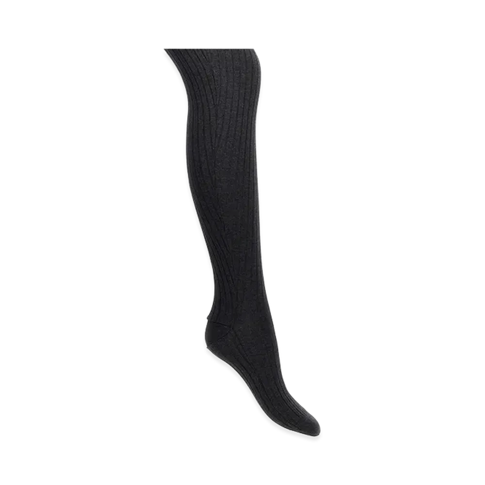 PRADA Women's Ribbed Tights "Gray"