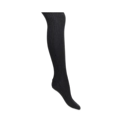 PRADA Women's Ribbed Tights "Gray"
