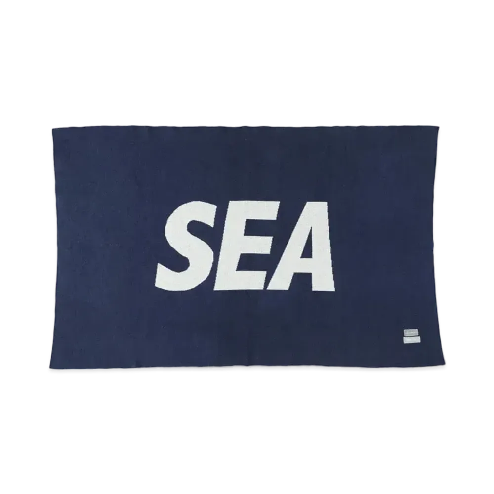WIND AND SEA x NESTWELL Stripe Blanket "R.Blue"