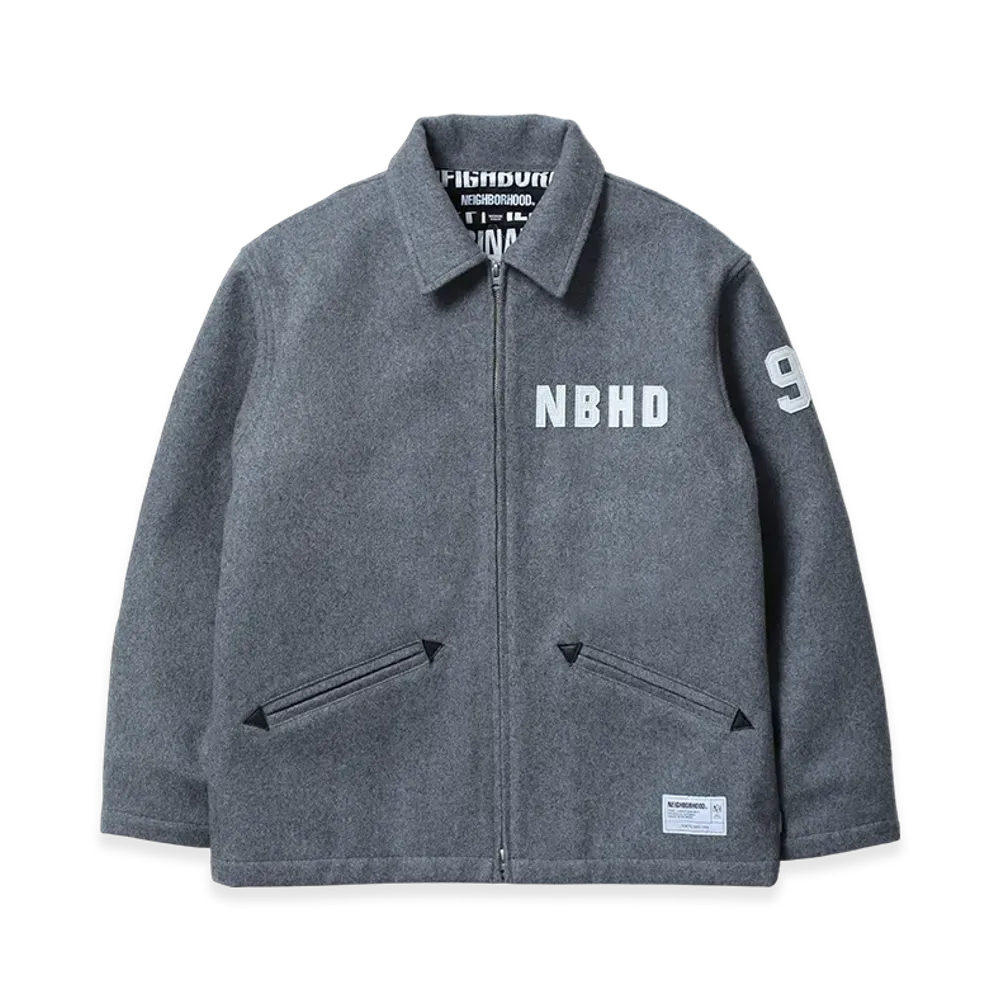 NEIGHBORHOOD Melton Jacket "Gray"
